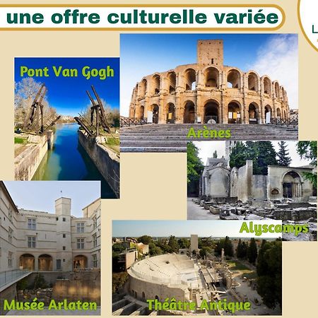 Palmeira, Piscine - Parking - Clim Arles Ngoại thất bức ảnh