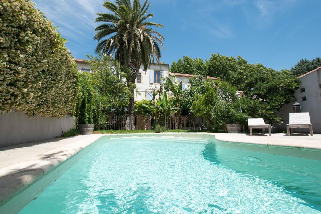 Palmeira, Piscine - Parking - Clim Arles Ngoại thất bức ảnh