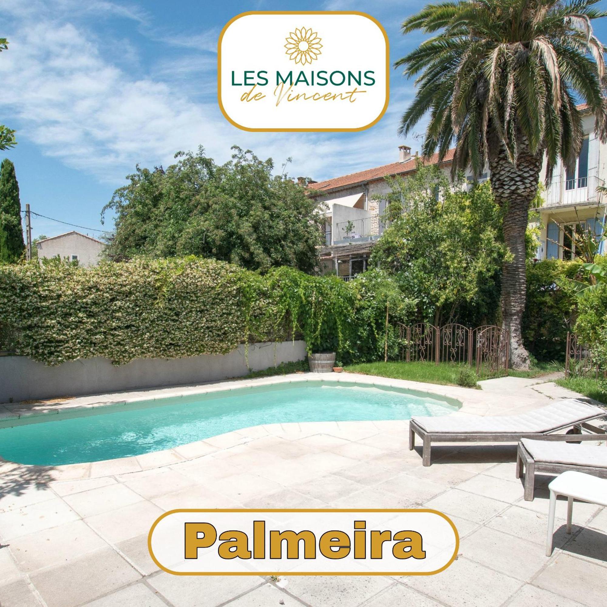 Palmeira, Piscine - Parking - Clim Arles Ngoại thất bức ảnh